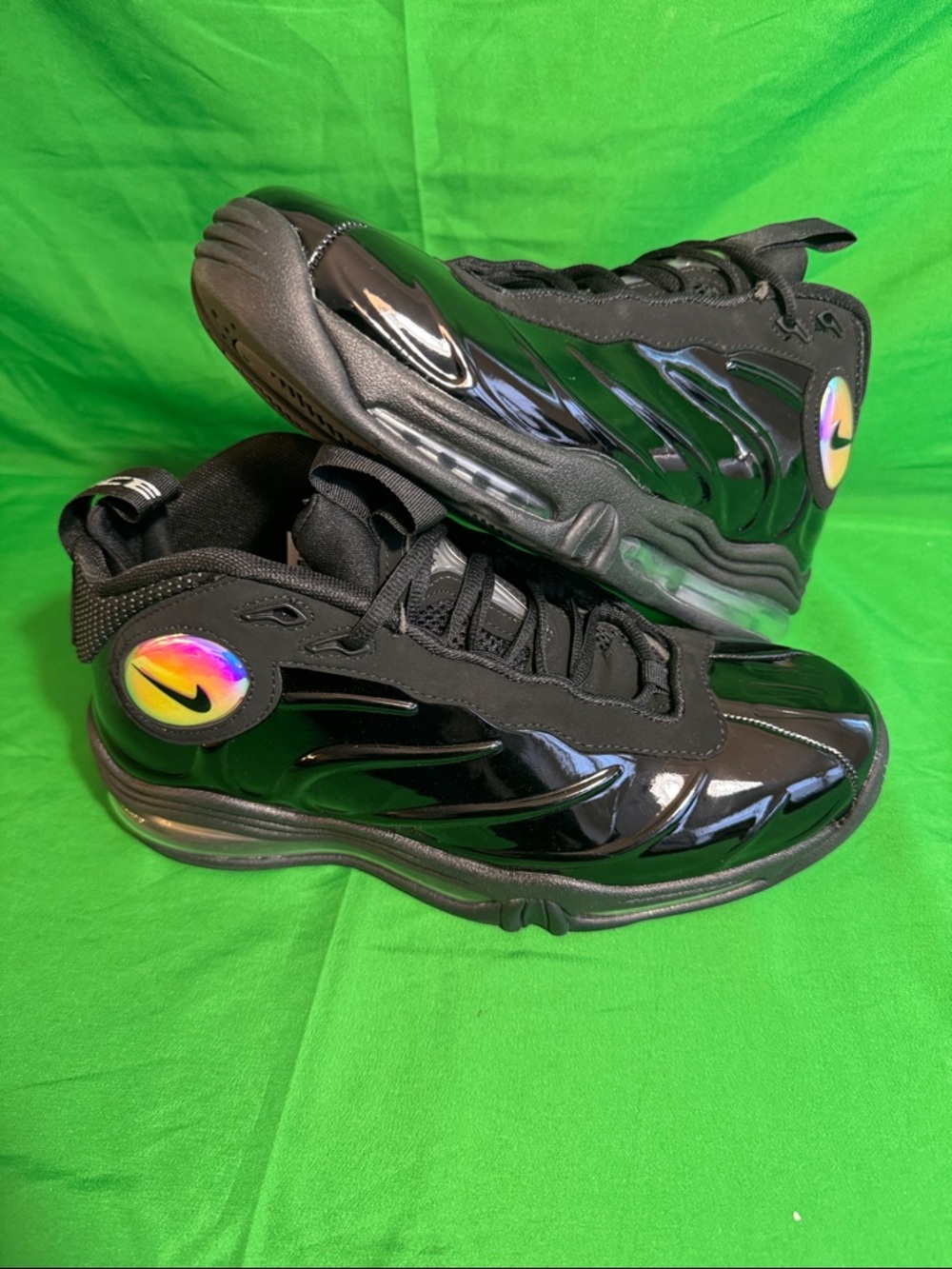 New! Nike Total Air Foamposite Max  'Black Anthracite' Colorway.